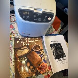 Homemade Bread Machine w/ book